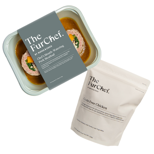 Pork Meatloaf Dining Package (Meals & Chicken Biscuits)